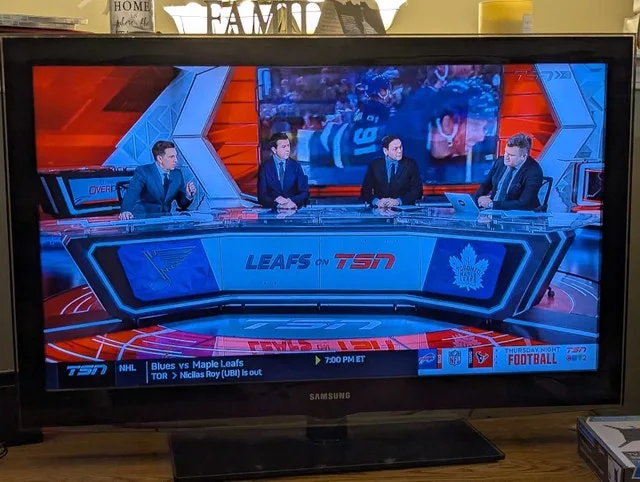 Samsung 40" TV image indicator(2)