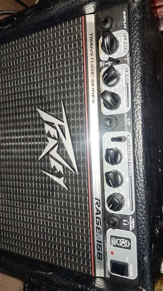 90s Fender Strat Guitar w/ Peavey Amp & Chord Book image indicator(5)