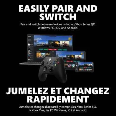 Xbox Wireless Controller – Carbon Black (Sundown), Xbox image indicator(6)