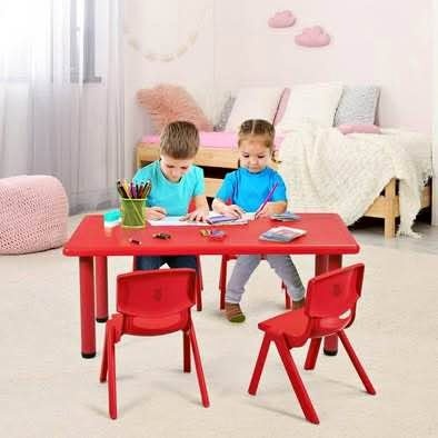 New 4-pack Kids Plastic Stac kable Classroom Chairs/2414