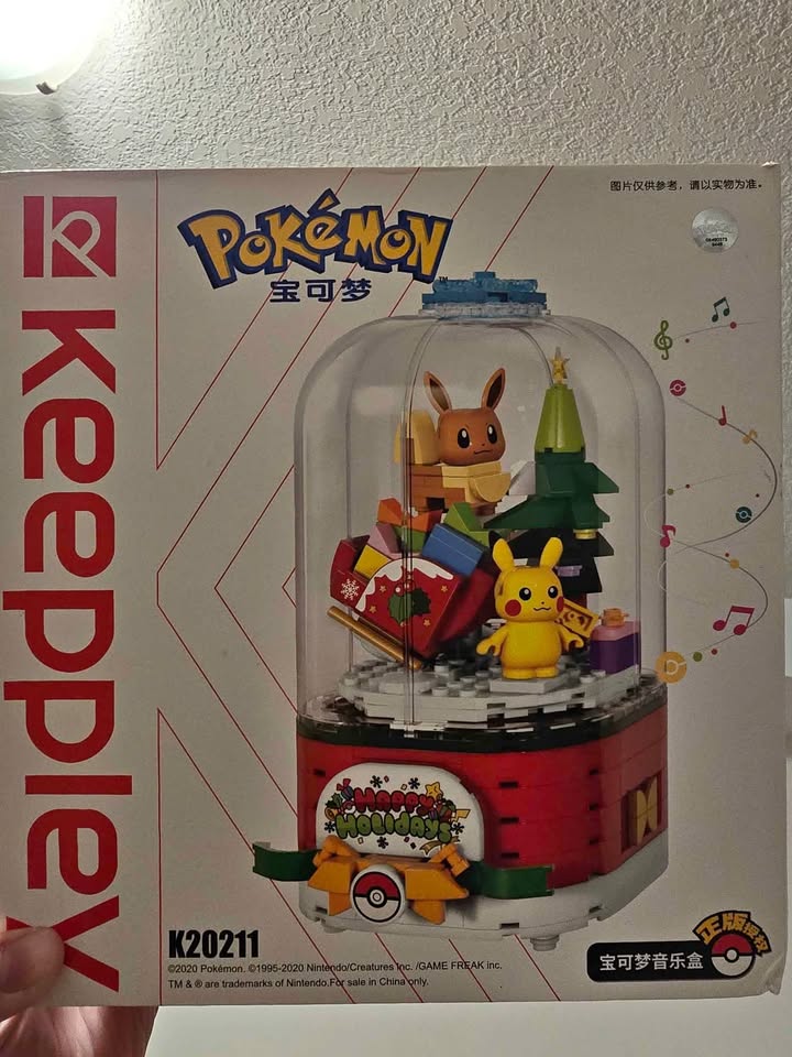 Keepley musical pokemon box