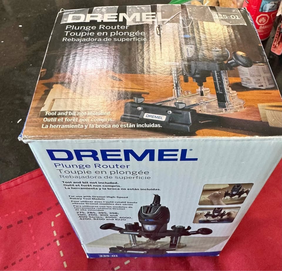 Dremel plunge router, brand new in box