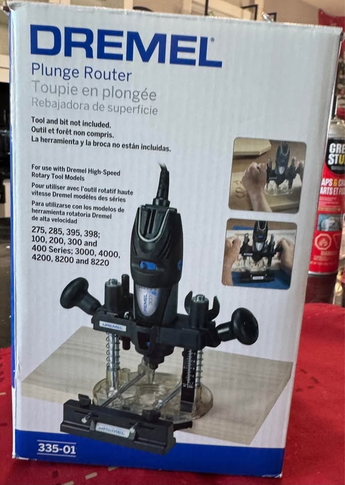 Dremel plunge router, brand new in box - photo 2