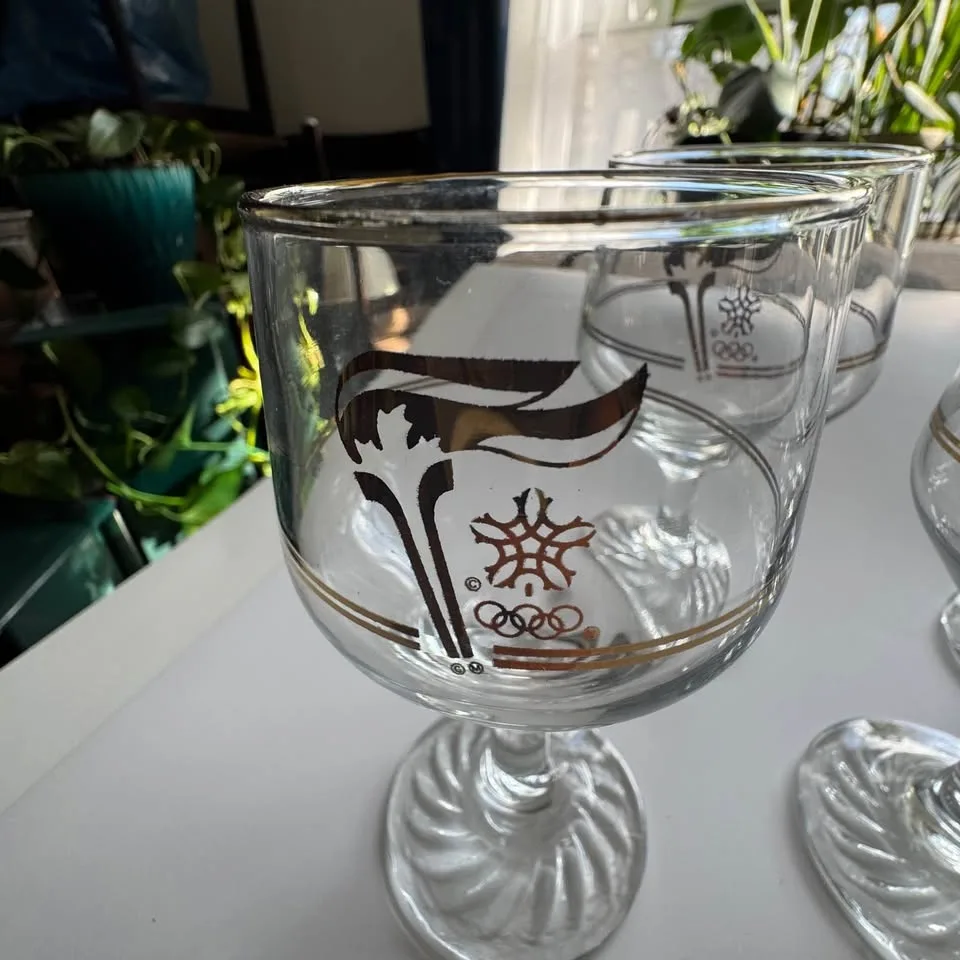 1988 Calgary Winter Olympics Torch Goblets image indicator(4)