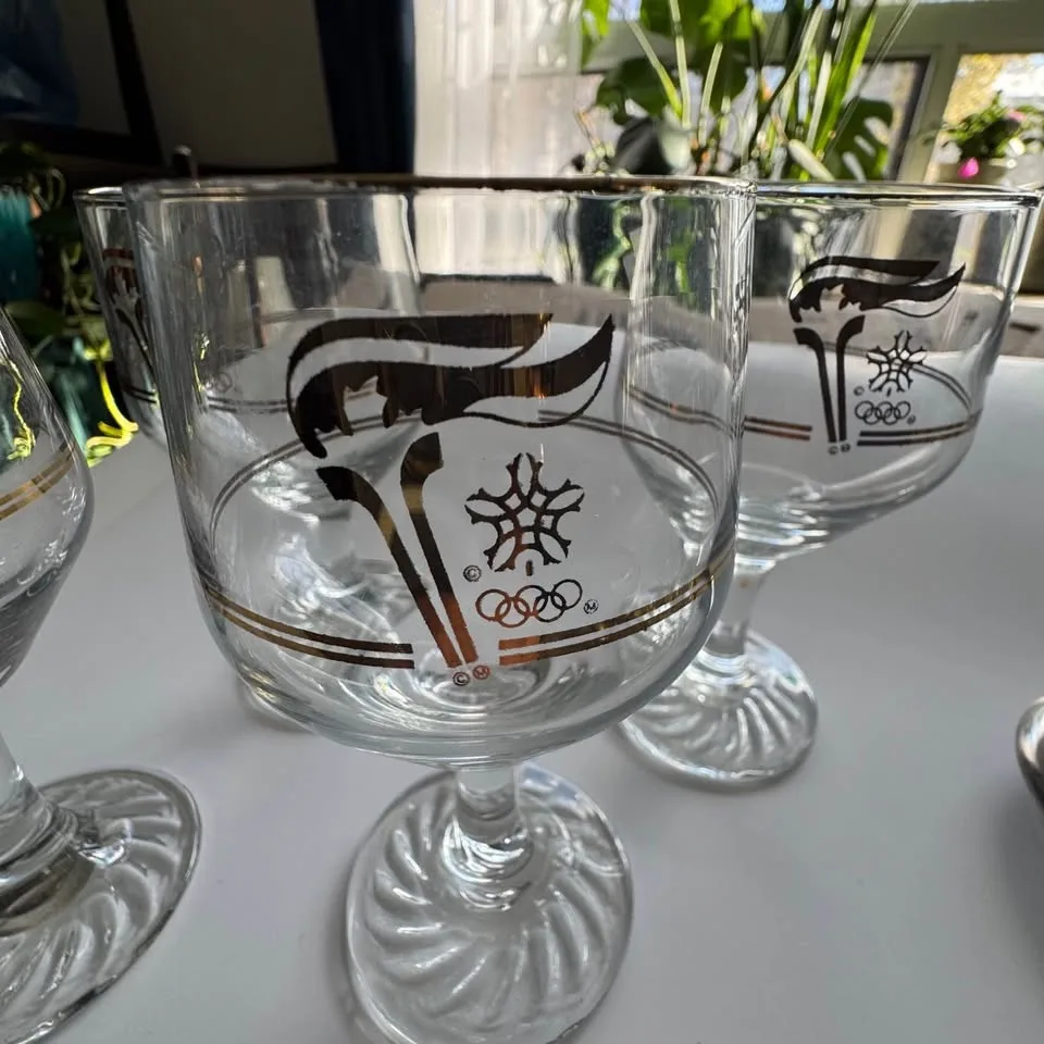 1988 Calgary Winter Olympics Torch Goblets image indicator(5)