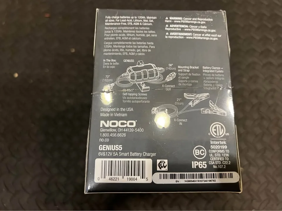 NOCO 5 Genius - New in the box image indicator(2)