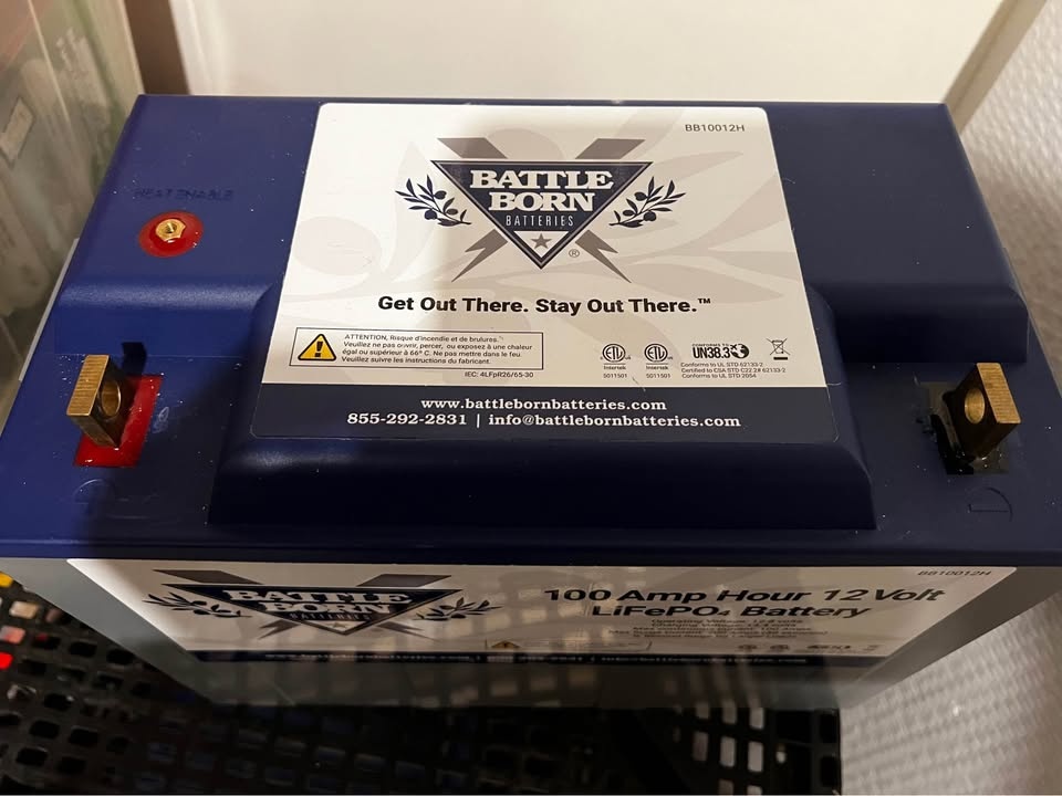 Battle Born 100 Amp Hour, 12 Volt LiFePO4 Battery - photo 2