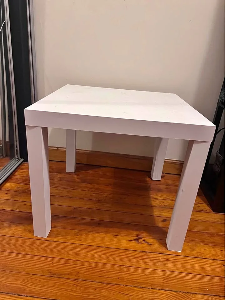 White Side Table