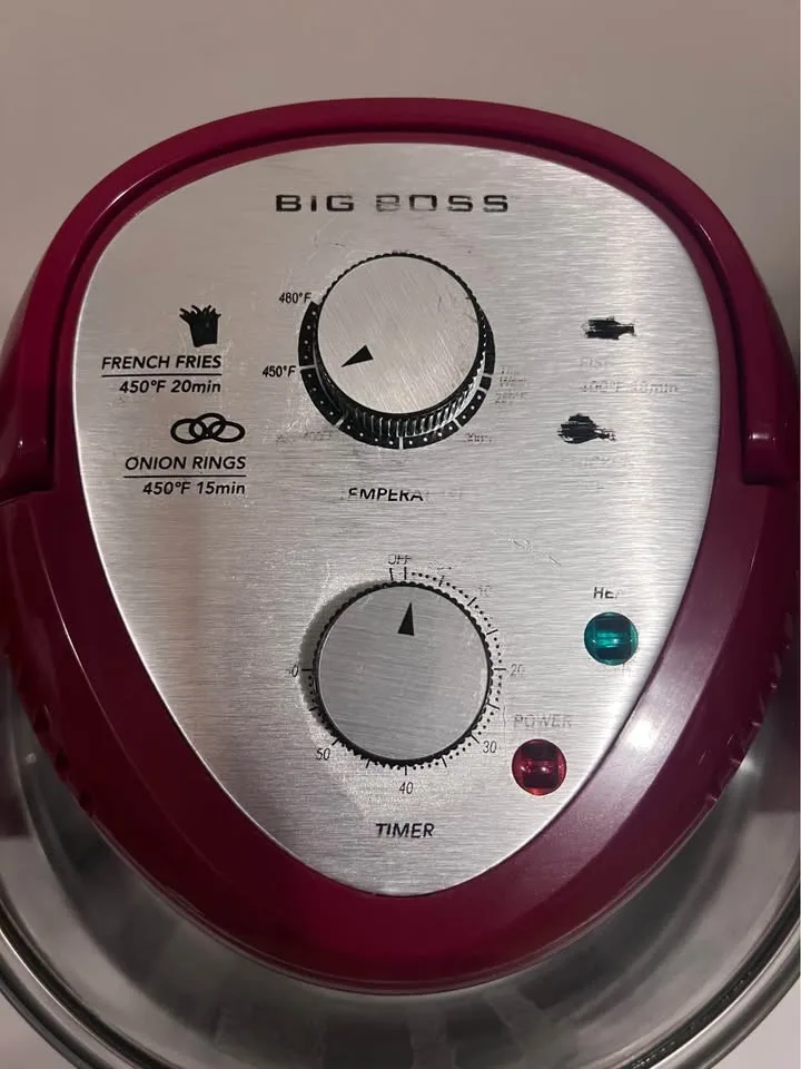 Big Boss 16 quart air fryer image indicator(8)