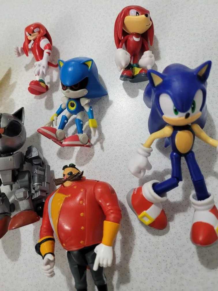 Tomy Dr. Robotnik Eggman Jazwars Sonic Toy Lot image indicator(3)