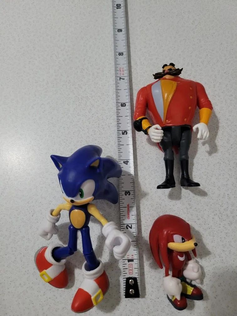 Tomy Dr. Robotnik Eggman Jazwars Sonic Toy Lot image indicator(4)