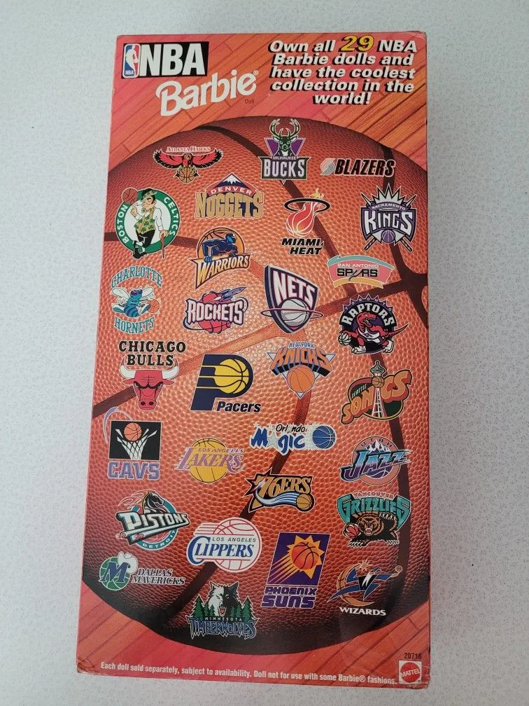 Vintage NBA Barbie Boston Celtics Mattel Team Uniform Basketball image indicator(2)