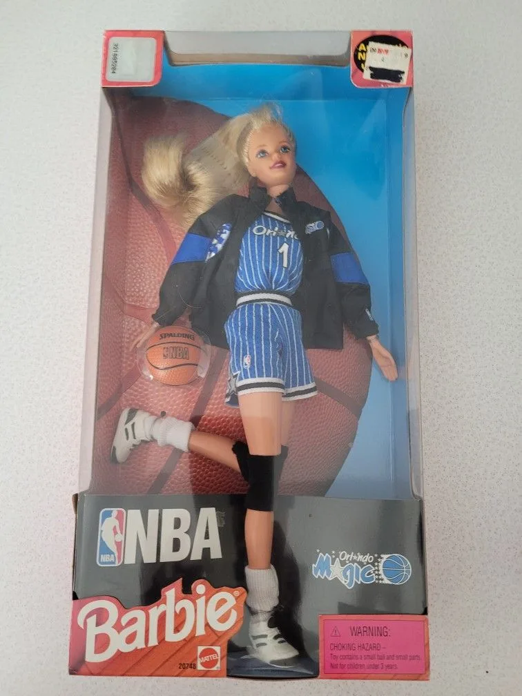 Vintage Orlando Magic Barbie Doll NBA Mattel Basketball thumbnail