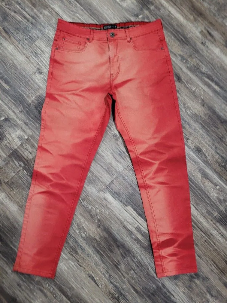 Men's red Medicine jean pants sz 33 x 32. Worn once. thumbnail