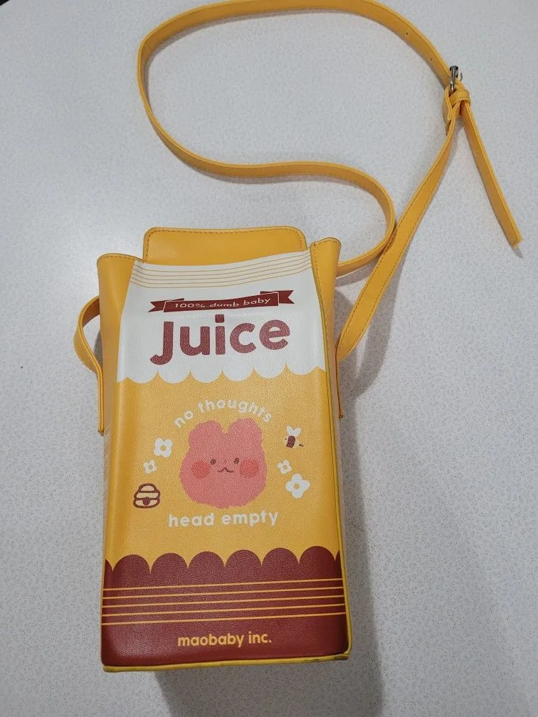 MAObaby Inc. baby juice Crossbody bag. Head baby. Great conditio thumbnail