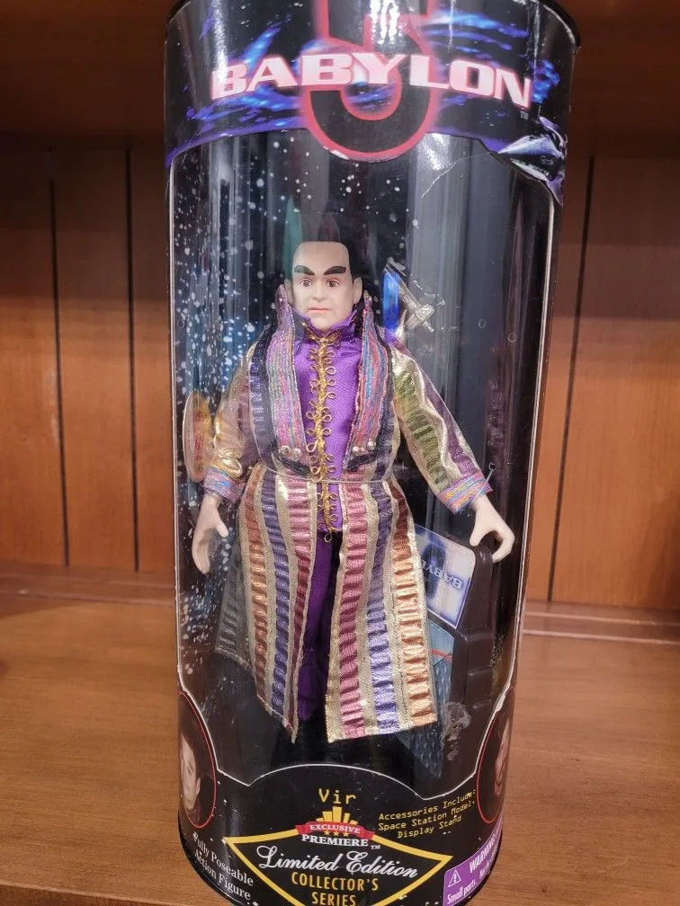 Exclusive Premiere Babylon 5 VIR 9" Figure, NEW thumbnail