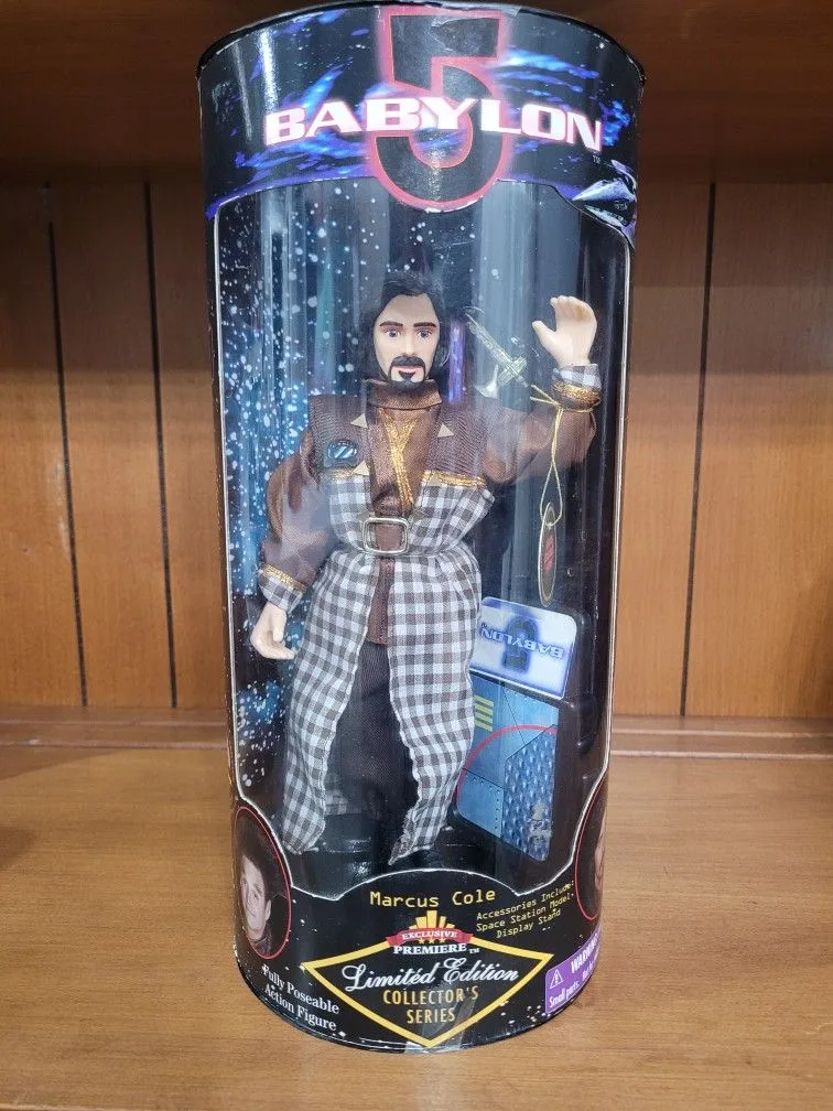 Babylon 5 Marcus Cole 9" Action Figure New 1997 Amricons thumbnail