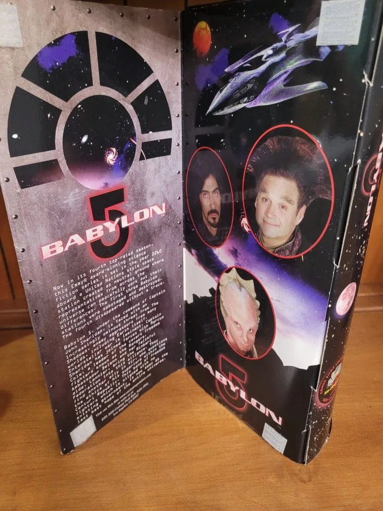 Babylon 5 Marcus Cole 9" Action Figure New 1997 Amricons image indicator(4)