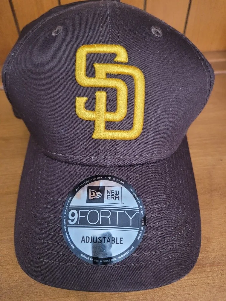 San Diego Padres 9Forty Trucker Hat Brown thumbnail