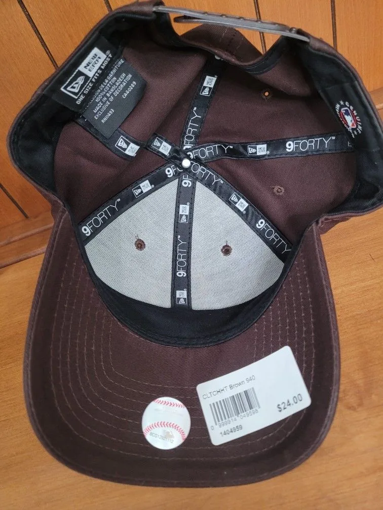 San Diego Padres 9Forty Trucker Hat Brown image indicator(2)