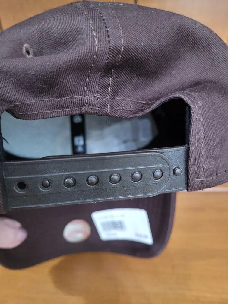 San Diego Padres 9Forty Trucker Hat Brown image indicator(5)