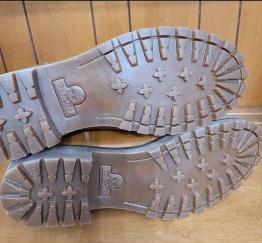 NEW Timberland Womens Hiker Boots Brown Leather sz 8.5 image indicator(8)