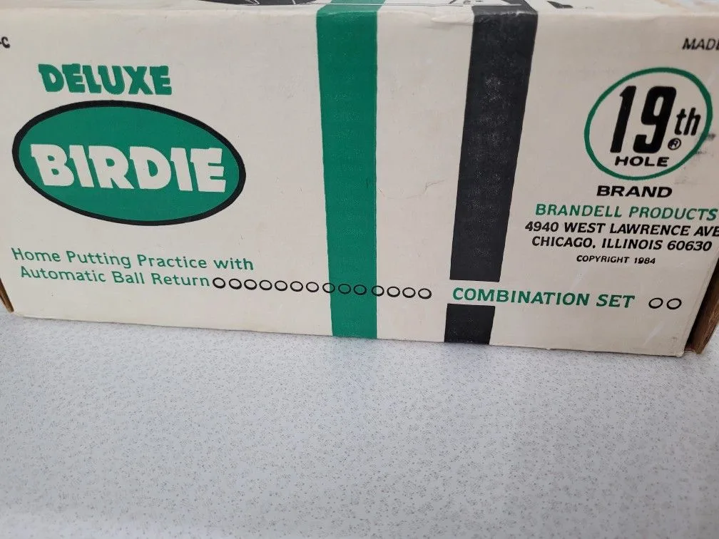 19th Hole Brand Birdie Electric Golf Putting Cup Vintage image indicator(2)