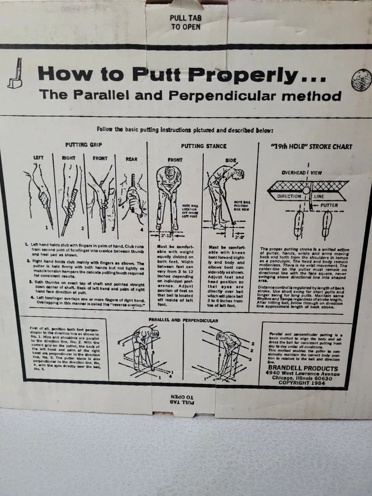 19th Hole Brand Birdie Electric Golf Putting Cup Vintage image indicator(3)