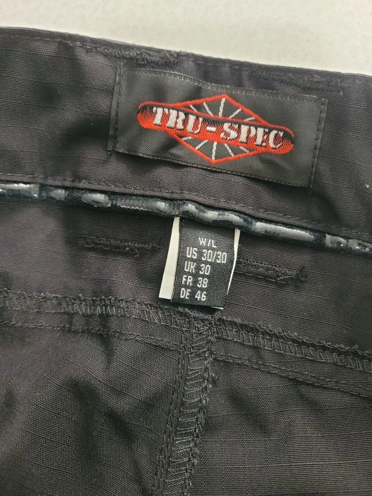 Tru Spec Tactical Teflon Coated Black Pants 30 x 30 Men image indicator(4)
