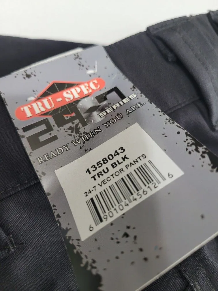 Tru Spec Tactical Teflon Coated Black Pants 30 x 30 Men image indicator(5)