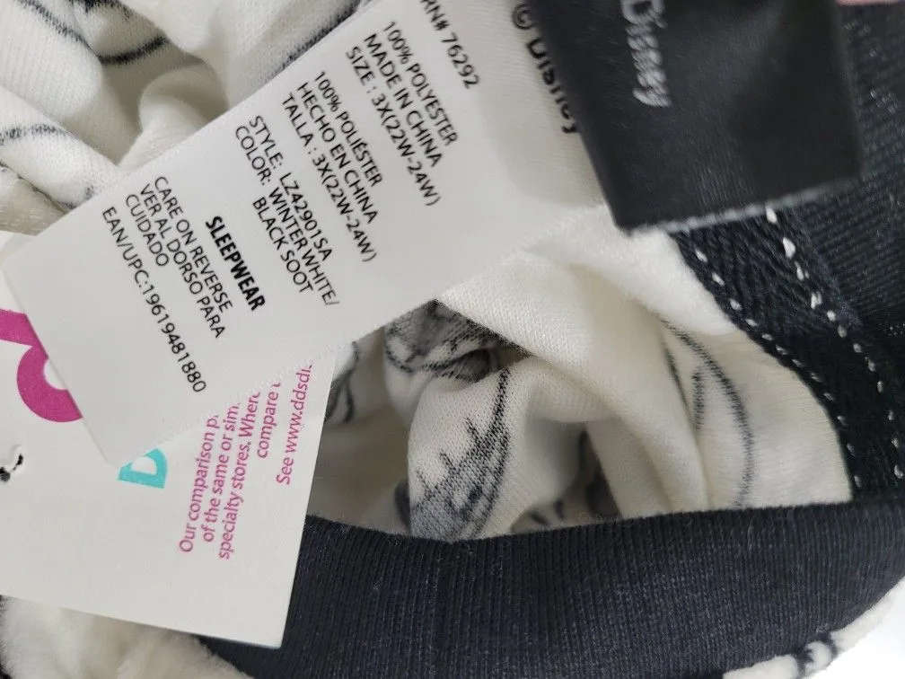 New Disney Nightmare Before Christmas PJ Set 3XL image indicator(3)