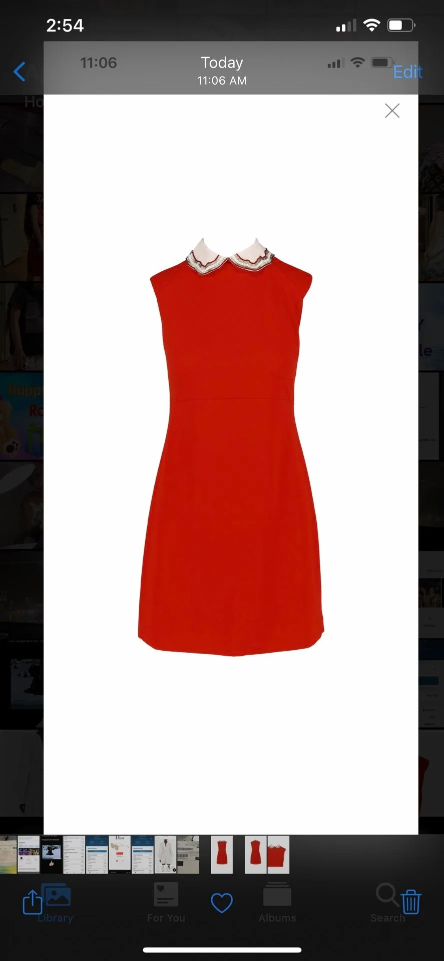 MAJE Red Dress