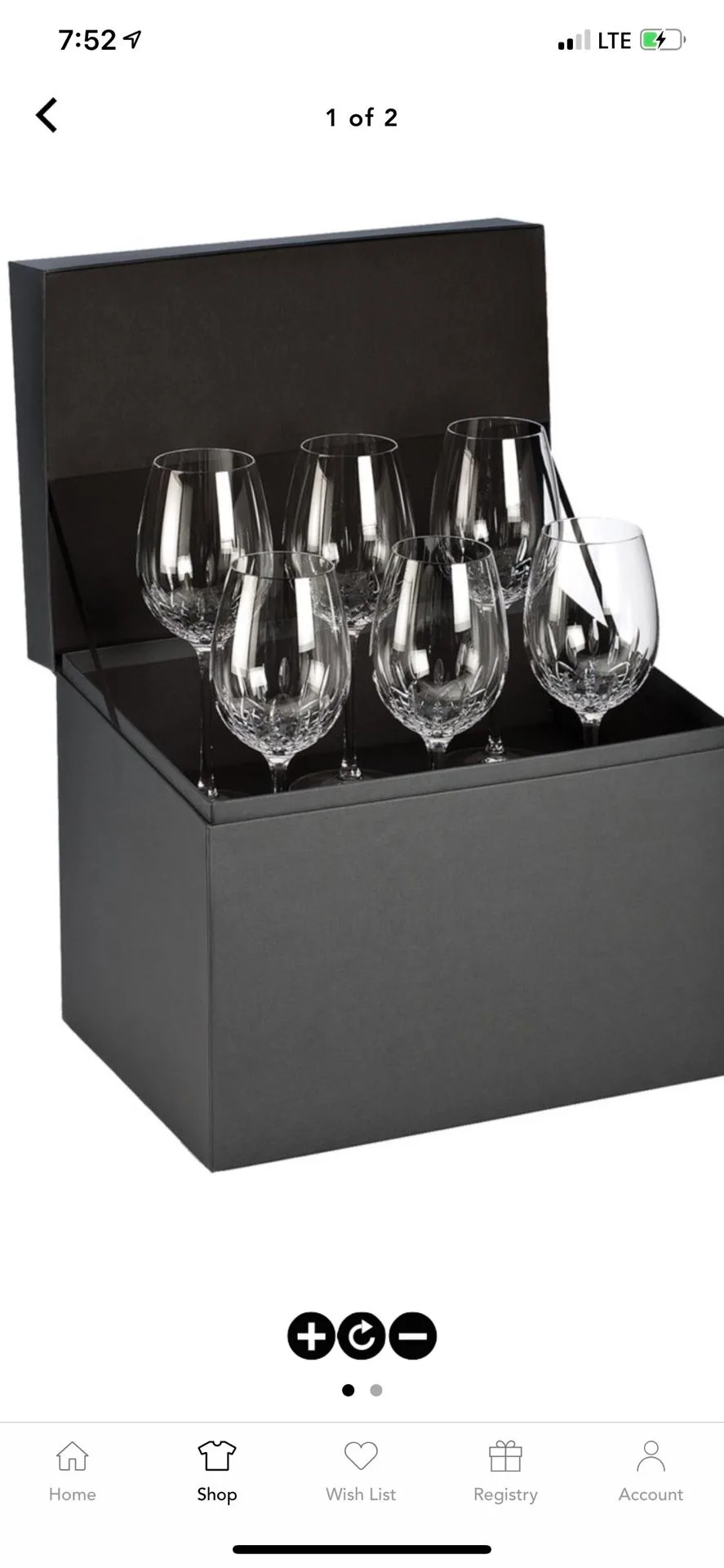 Waterford wine glasses