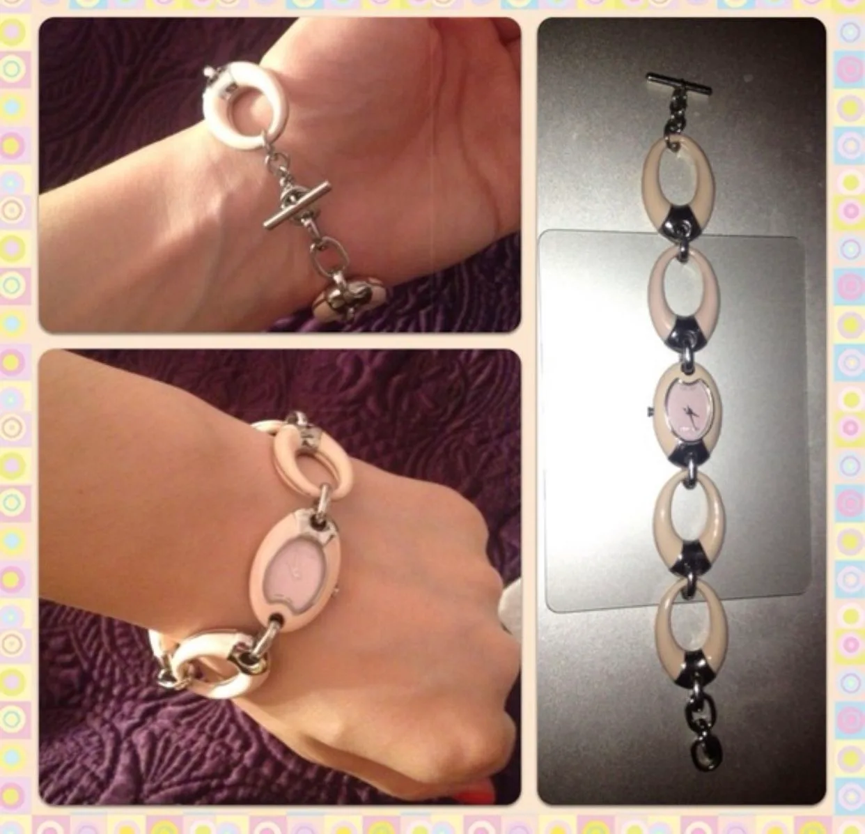 Valentino pink watch