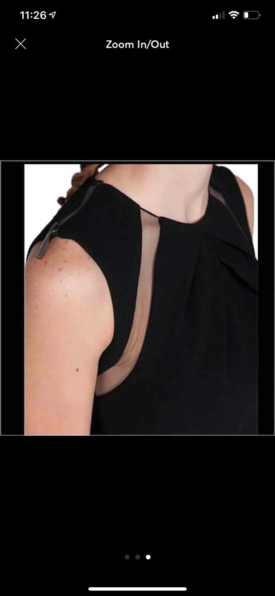 Badgley Mischka black gown. Dress image indicator(3)