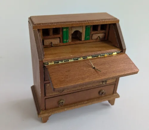 Shackman Secretary Chest of Drawers Vintage