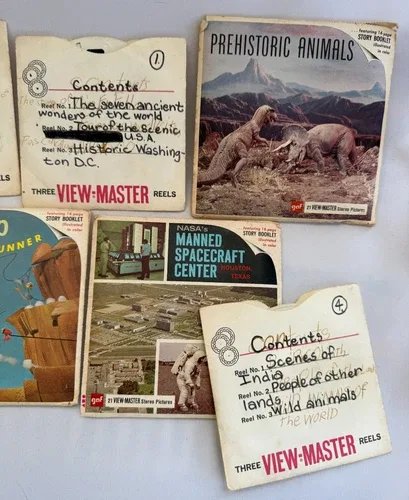 LARGE LOT 10 Vintage ViewMaster Reels image indicator(2)