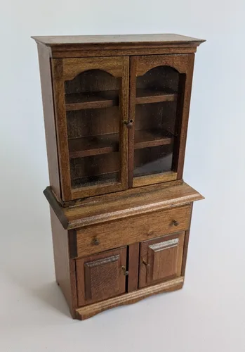 Shackman Dollhouse Hutch Cabinet Japan Vintage 1:12