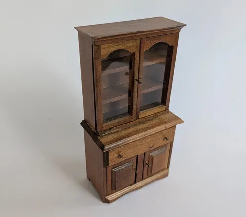 Shackman Dollhouse Hutch Cabinet Japan Vintage 1:12 image indicator(4)