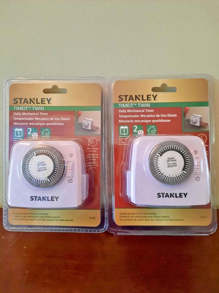 BRAND NEW Stanley Timer $10 each or 2/$15