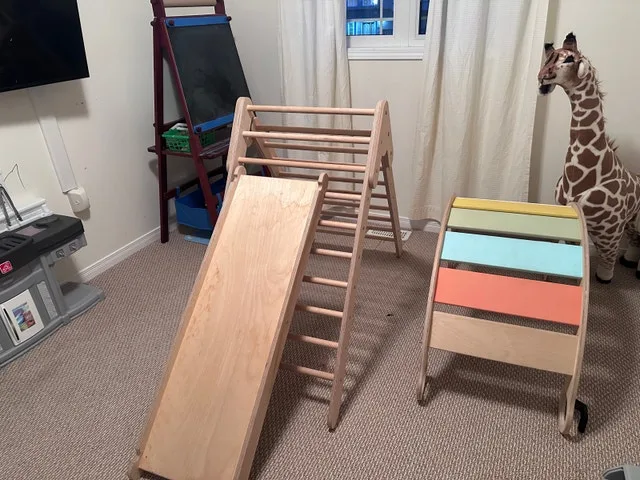 Pikler triangle climbing set image indicator(2)