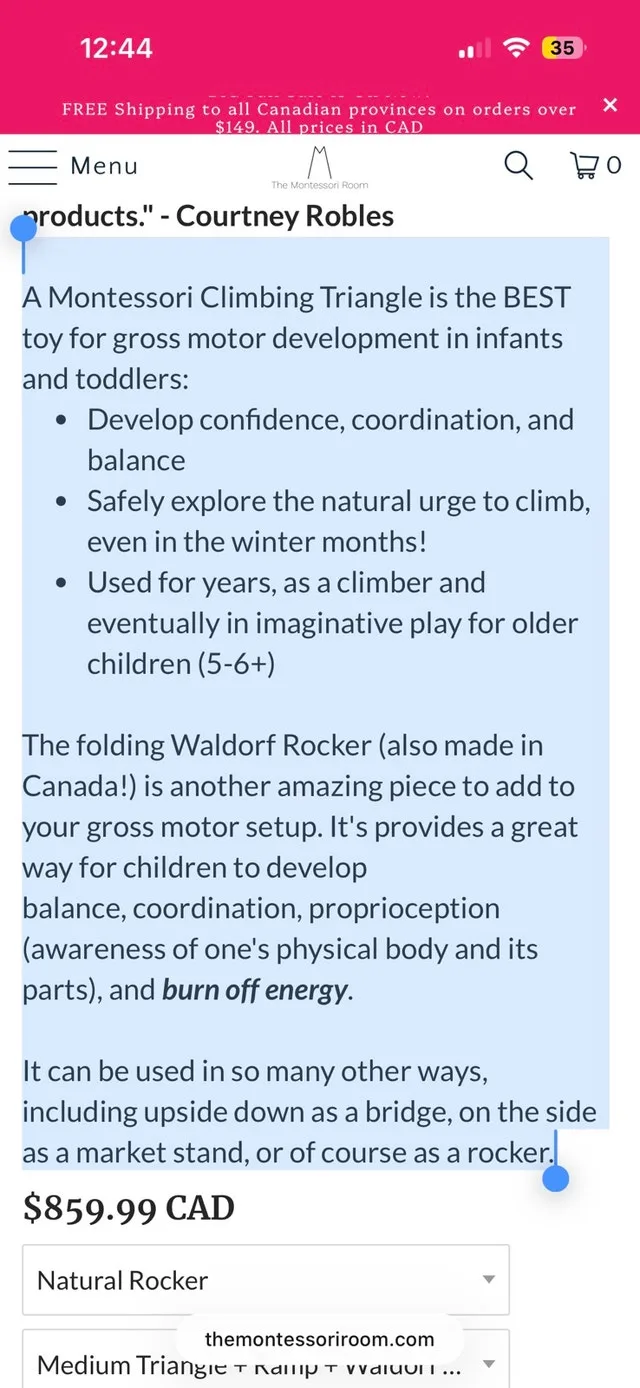 Pikler triangle climbing set image indicator(6)