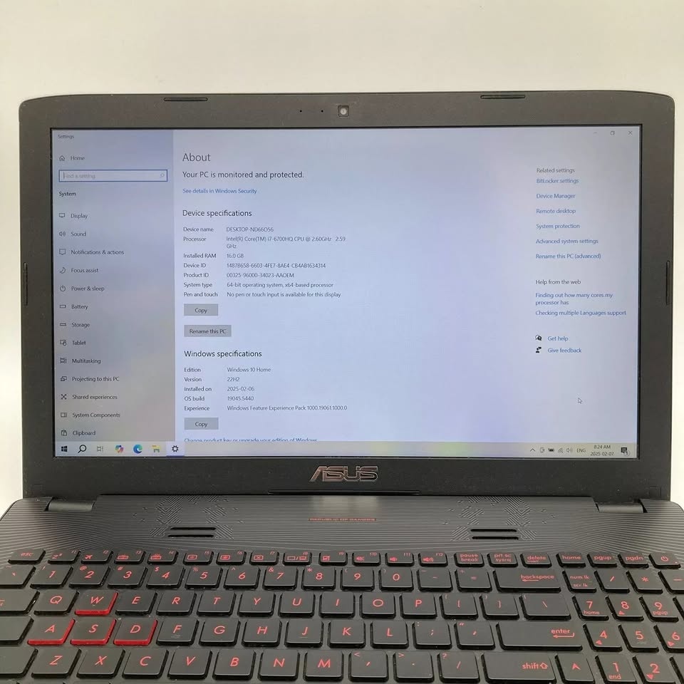 ASUS ROG GL552VW Gaming Laptop - photo 5