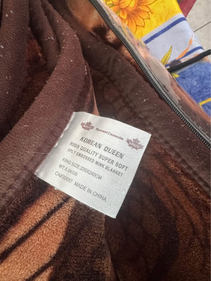 Korean mink blanket double ply king and twin - photo 2