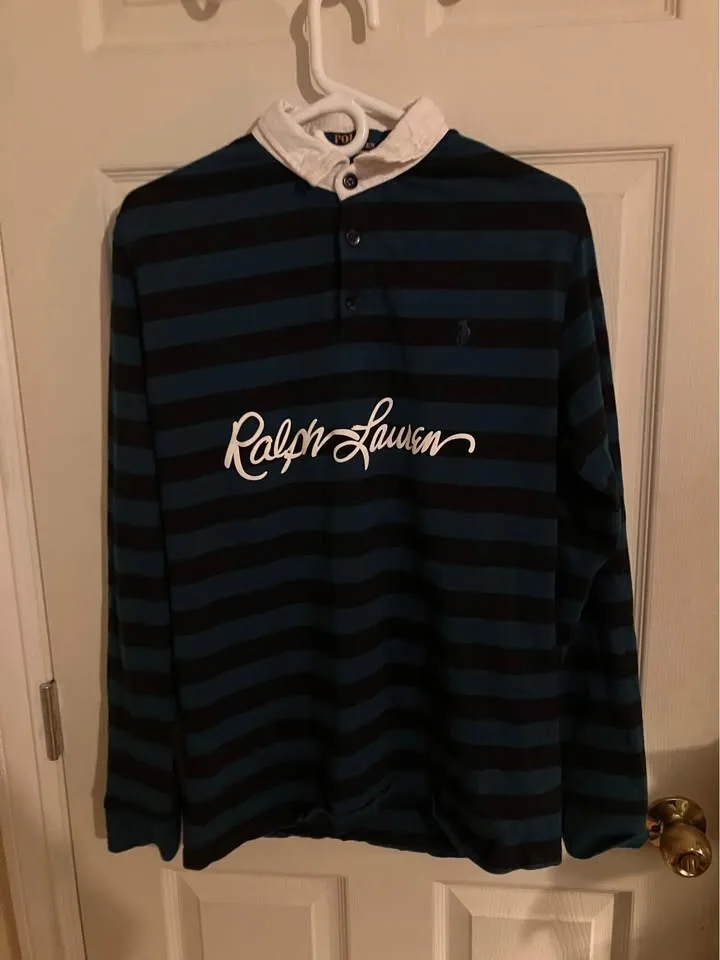 Ralph Lauren Vintage Long-sleeve polo (XL) image indicator(4)