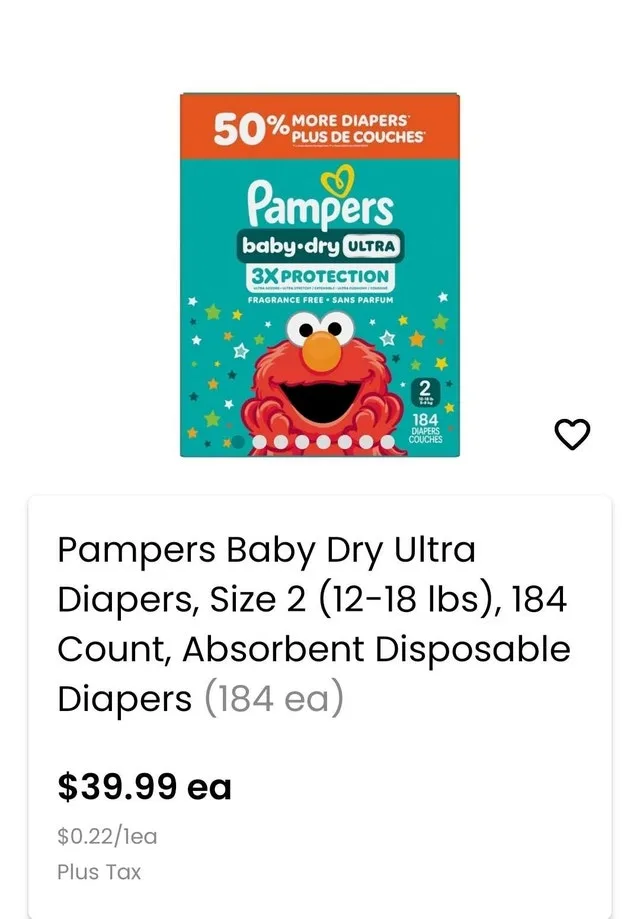 pampers brand new unopened - sizes 1-6 image indicator(2)