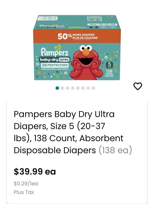 pampers brand new unopened - sizes 1-6 image indicator(5)