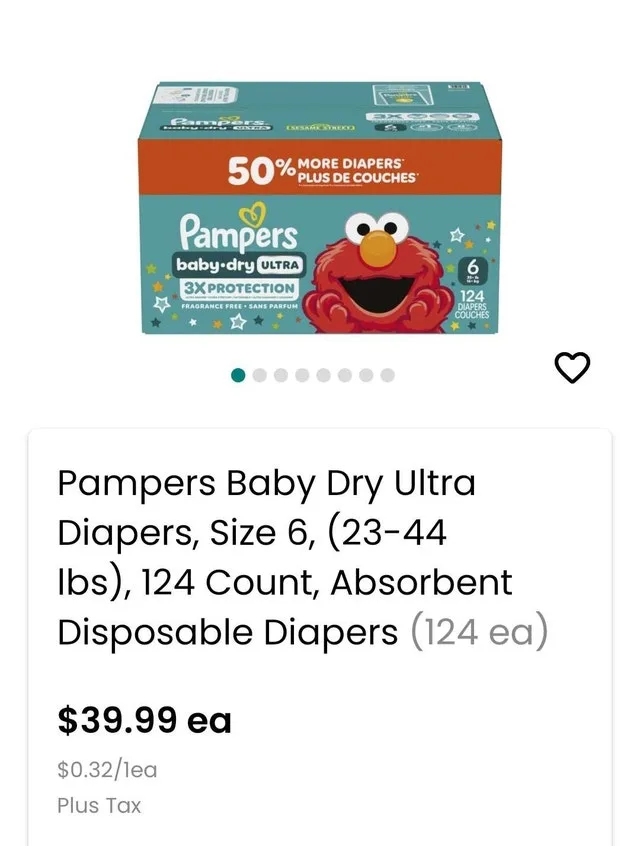 pampers brand new unopened - sizes 1-6 image indicator(6)