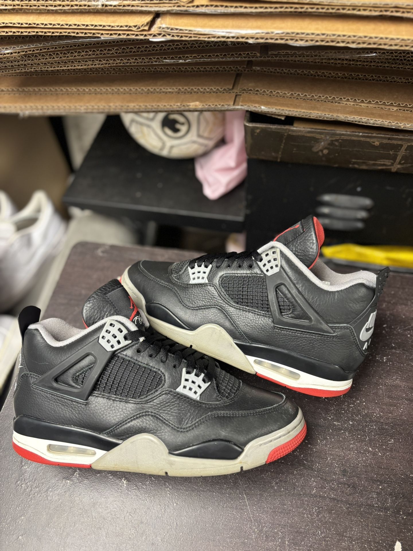 Air Jordan 4 Bred Reimagined