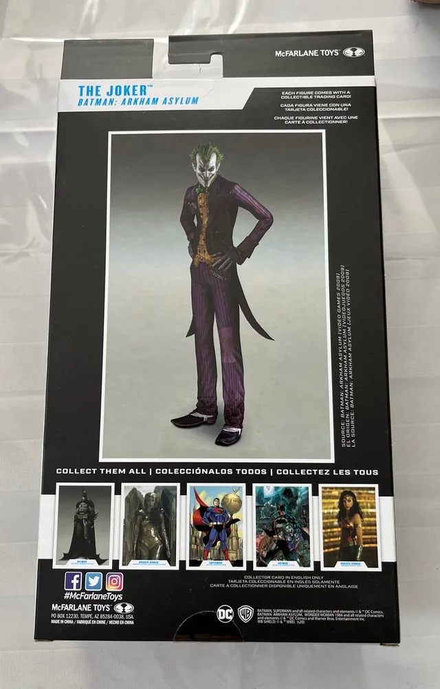 DC multiverse The Joker Arkham Asylum figure image indicator(2)